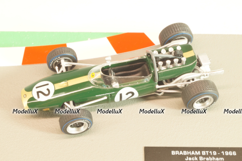 Brabham BT19 #12 Jack Brabham 1966, Formula 1, F1, Altaya 1:43 Уценка 2!