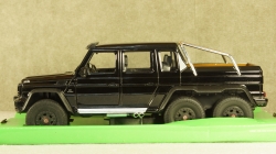 Mercedes G63 AMG 6x6 black, 24061, Welly 1:24