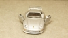 Porsche 911 GT2 silver, Cararama 1:43