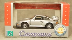 Porsche 911 GT2 silver, Cararama 1:43