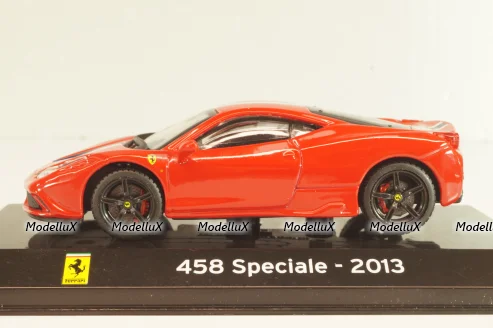 Ferrari 458 Speciale 2013, red, Altaya 1:43