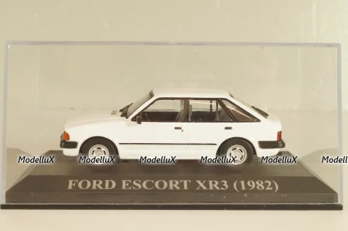 Ford Escort XR3 1982, white, Altaya 1:43 Уценка!