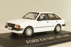 Ford Escort XR3 1982, white, Altaya 1:43 Уценка!