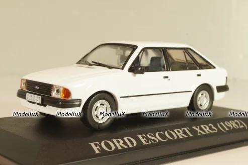Ford Escort XR3 1982, white, Altaya 1:43 Уценка!