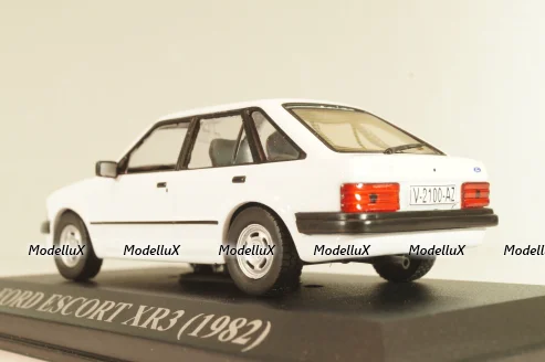 Ford Escort XR3 1982, white, Altaya 1:43 Уценка!
