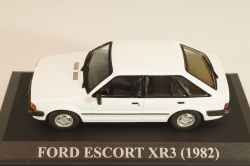 Ford Escort XR3 1982, white, Altaya 1:43 Уценка!