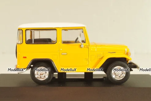 Toyota Land Cruiser FJ40 1982, yellow/white roof, Altaya 1:43