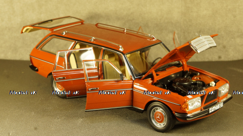 Mercedes 200TE S123 W123 T-Modell red, 183732, Norev 1:18
