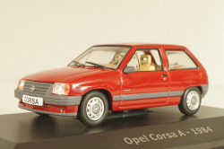 Opel Corsa A 1984, red, Altaya 1:43 Уценка!