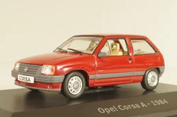 Opel Corsa A 1984, red, Altaya 1:43 Уценка!