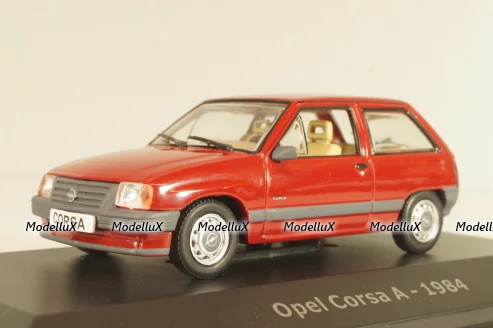 Opel Corsa A 1984, red, Altaya 1:43 Уценка!