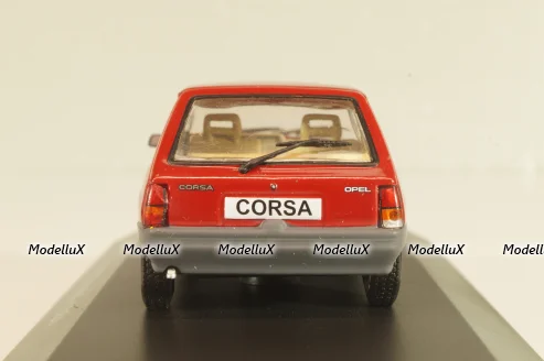 Opel Corsa A 1984, red, Altaya 1:43 Уценка!