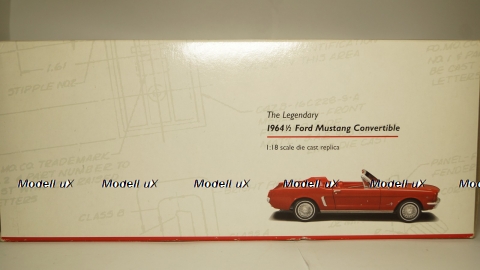 Ford Mustang Convertible 1964, Precision collection 1:18