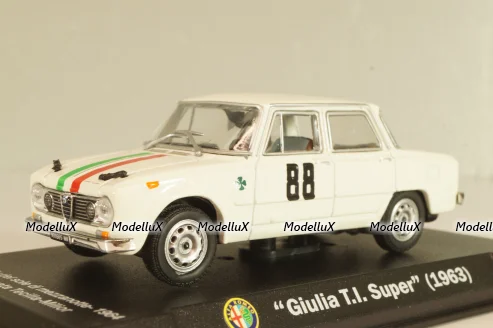 Alfa Romeo Giulia T.I. Super #88 Rally Svezia 1963, Altaya 1:43 Уценка!