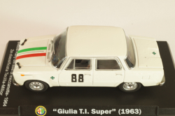 Alfa Romeo Giulia T.I. Super #88 Rally Svezia 1963, Altaya 1:43 Уценка!
