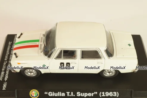 Alfa Romeo Giulia T.I. Super #88 Rally Svezia 1963, Altaya 1:43 Уценка!