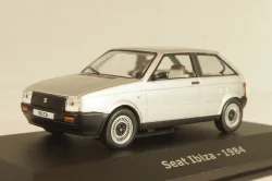 Seat Ibiza 1984, silver, Altaya 1:43 Уценка!