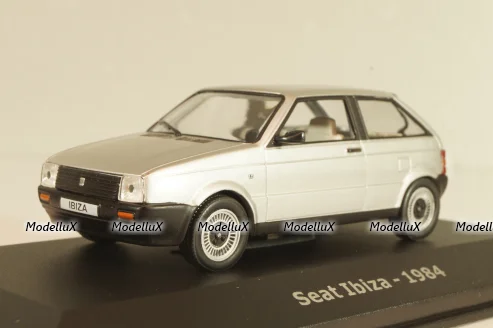 Seat Ibiza 1984, silver, Altaya 1:43 Уценка!
