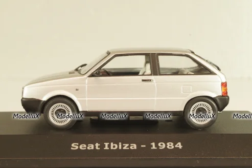 Seat Ibiza 1984, silver, Altaya 1:43 Уценка!