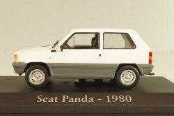 Seat Panda 1980, white, Altaya 1:43