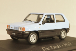 Fiat Panda 1980, light blue, Altaya 1:43 Уценка!