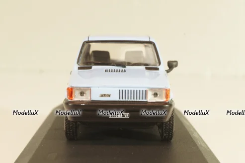 Fiat Panda 1980, light blue, Altaya 1:43