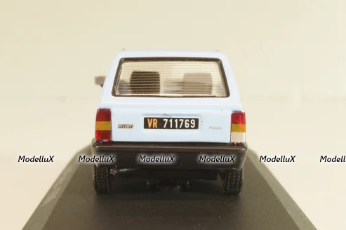 Fiat Panda 1980, light blue, Altaya 1:43
