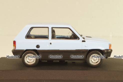 Fiat Panda 1980, light blue, Altaya 1:43 Уценка 2!