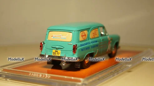 Москвич 423Н, фургон Кулинария 1958г, TruckTyr 1:43