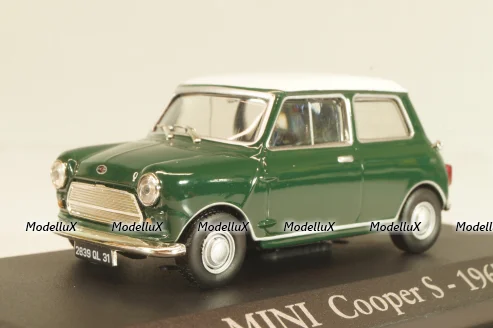 Mini Cooper S 1967, green/white roof, Altaya 1:43