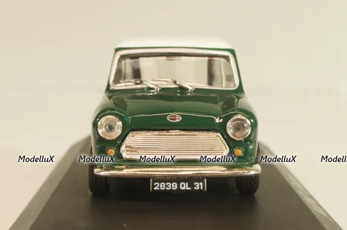 Mini Cooper S 1967, green/white roof, Altaya 1:43