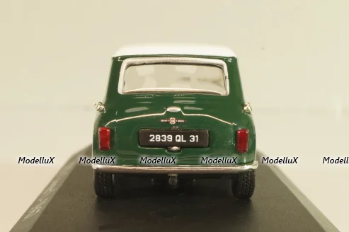 Mini Cooper S 1967, green/white roof, Altaya 1:43