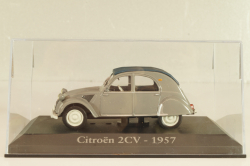 Citroen 2CV 1957, grey, Altaya 1:43