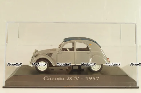 Citroen 2CV 1957, grey, Altaya 1:43