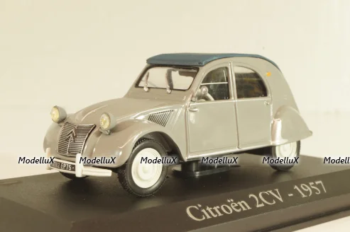 Citroen 2CV 1957, grey, Altaya 1:43