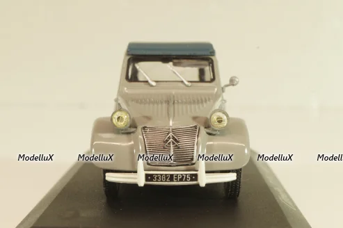 Citroen 2CV 1957, grey, Altaya 1:43