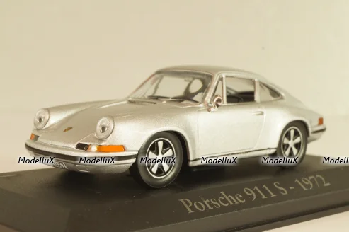 Porsche 911 S 1972, silver, Altaya 1:43