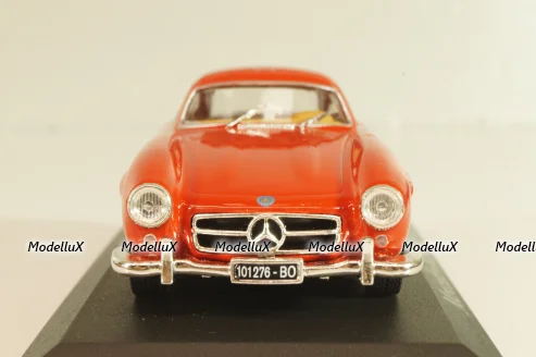 Mercedes-Benz 300 SL Gullwing (W198) 1954, red, Altaya 1:43 Уценка!