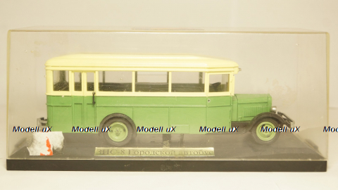 ЗиС 8 городской зелено-желтый, Miniclassic 1:43