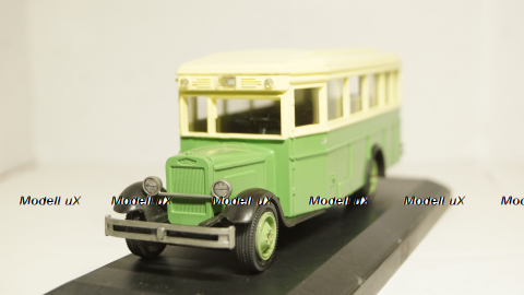 ЗиС 8 городской зелено-желтый, Miniclassic 1:43