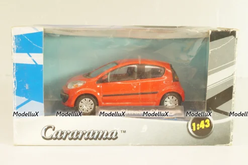 Citroen C1 2005, red, Cararama 1:43