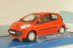 Citroen C1 2005, red, Cararama 1:43