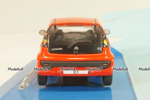 Citroen C1 2005, red, Cararama 1:43