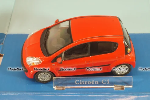 Citroen C1 2005, red, Cararama 1:43