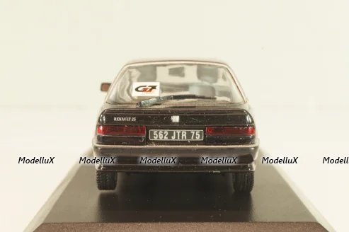 Renault 25 GTS 1989, black, Norev 1:43