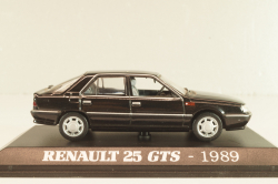 Renault 25 GTS 1989, black, Norev 1:43