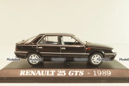 Renault 25 GTS 1989, black, Norev 1:43
