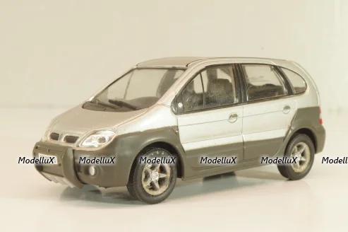 Renault Scenic RX4 2000, silver, Cararama 1:43