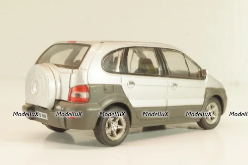 Renault Scenic RX4 2000, silver, Cararama 1:43