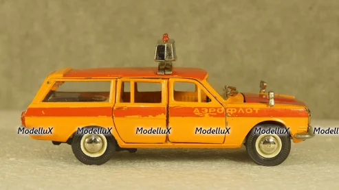 Газ 24-02 Волга А23 Аэрофлот Июнь 1981, Декальная! Тантал/Радон 1:43  